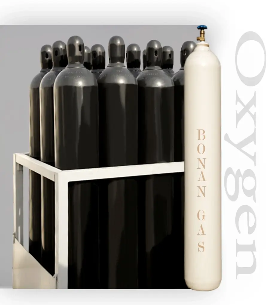 Pallet of oxygen cylinders